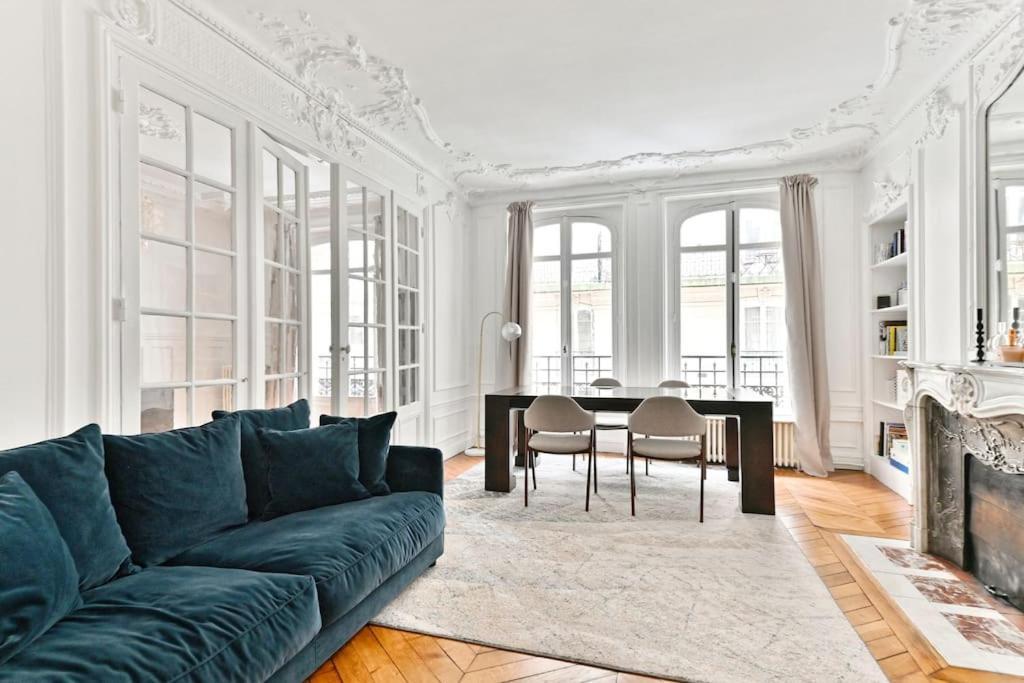 Appartement Haussmannien 17Eme Arrondissement 巴黎 外观 照片