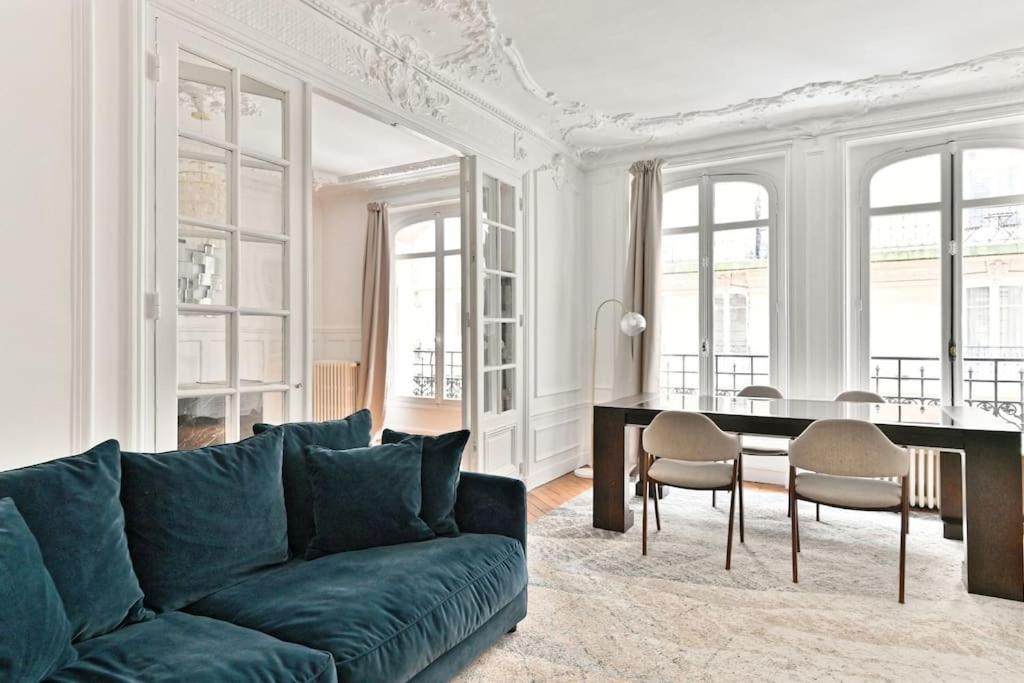 Appartement Haussmannien 17Eme Arrondissement 巴黎 外观 照片